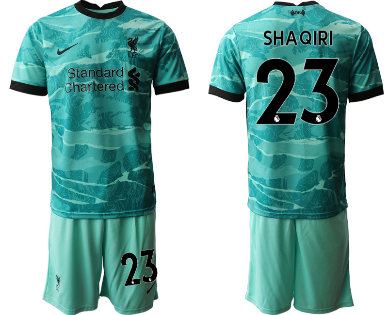 Men 2020-2021 club Liverpool away #23 green Soccer Jerseys->liverpool jersey->Soccer Club Jersey